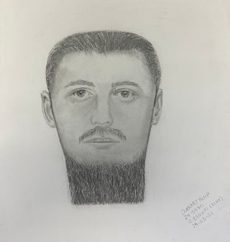 <who>Photo Credit: Burnaby RCMP</who>The suspect sketch