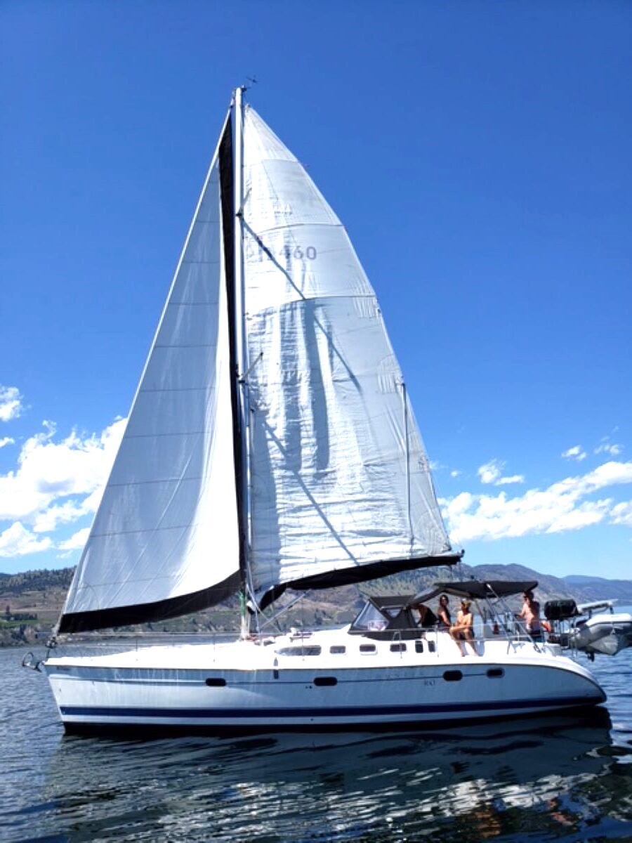 <who>Photo credit: Winds of Change Expeditions</who>Winds of Change Expeditions' Anam Cara is a British-made, 46-foot Hunter sailing yacht.