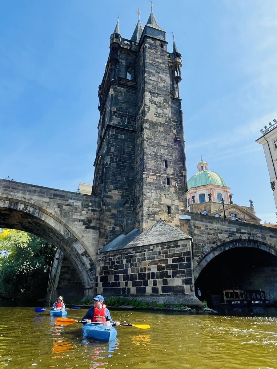 </who>Up close and personal with Charles Bridge.