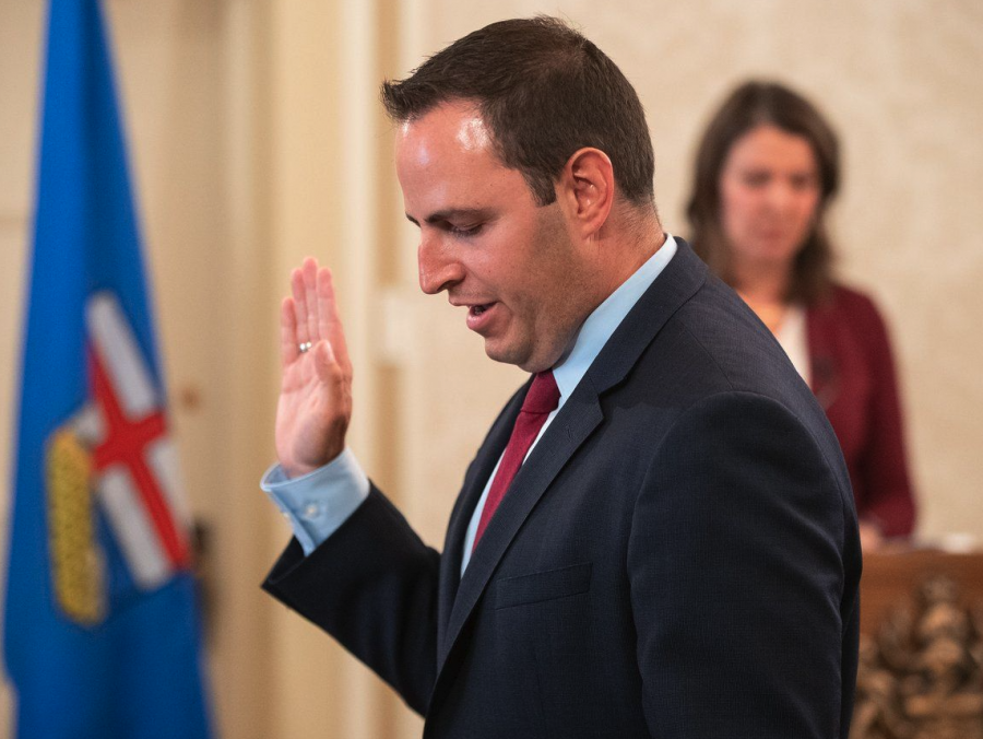 <who> Photo credit: Canadian Press </who> Minister of Education Demetrios Nicolaides.