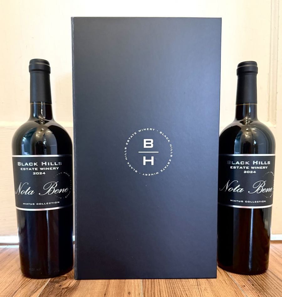 </who>Black Hills 2024 Hiatus Collection Nota Bene ($70 per bottle).