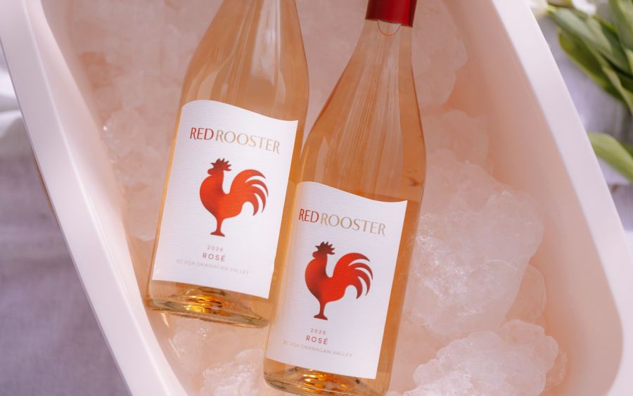 <who>Photo credit: Spencer Borgeson</who>Looking good on ice -- the Red Rooster 2025 Rose ($26).