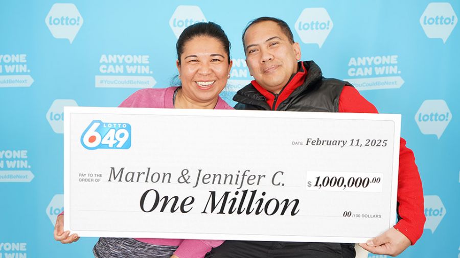 <who>Photo Credit: BCLC</who>Jennifer and Marlon 
