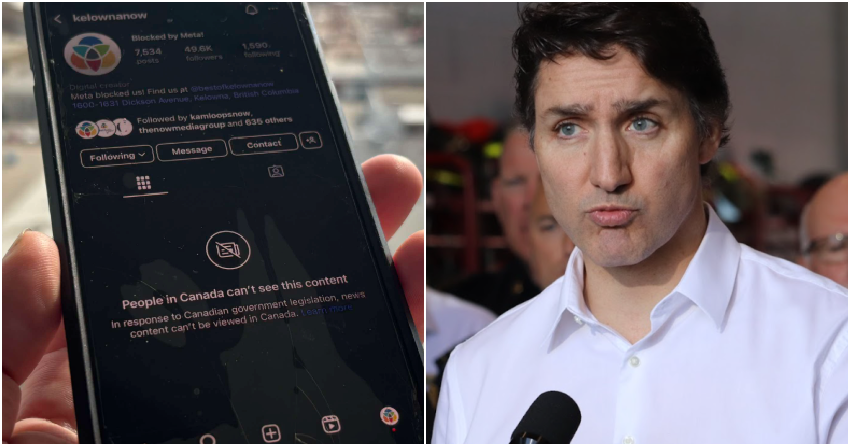 <who> Photo credit: NowMedia </who> The Online News Act, introduced during Justin Trudeau's time as prime minister, prompted Meta to block news in Canada.