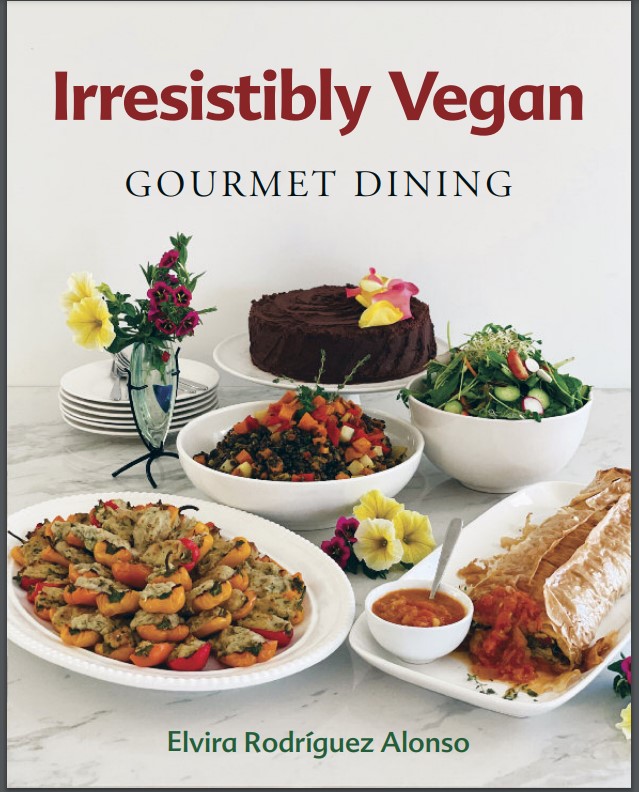<who>Photo credit: Irresistibly Vegan</who>The 336-page, full-colour cookbook has 135 recipes and costs $40 for the hardcover edition and $10 for the e-book.