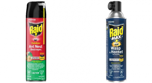 Health Canada issues recall for 2 types of Raid insect killer due to leaking cans