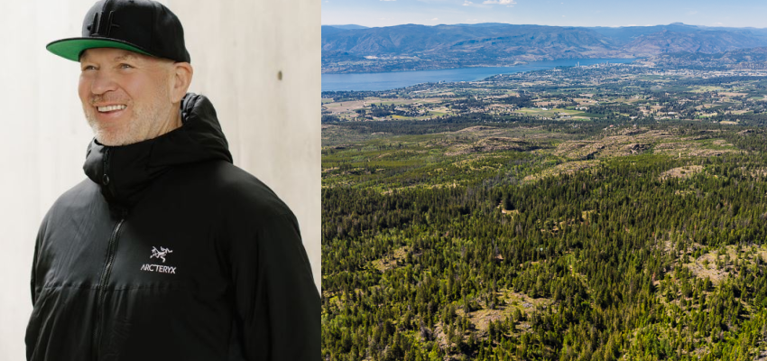 Lululemon founder helping fundraiser to save forest within Myra-Bellevue Park